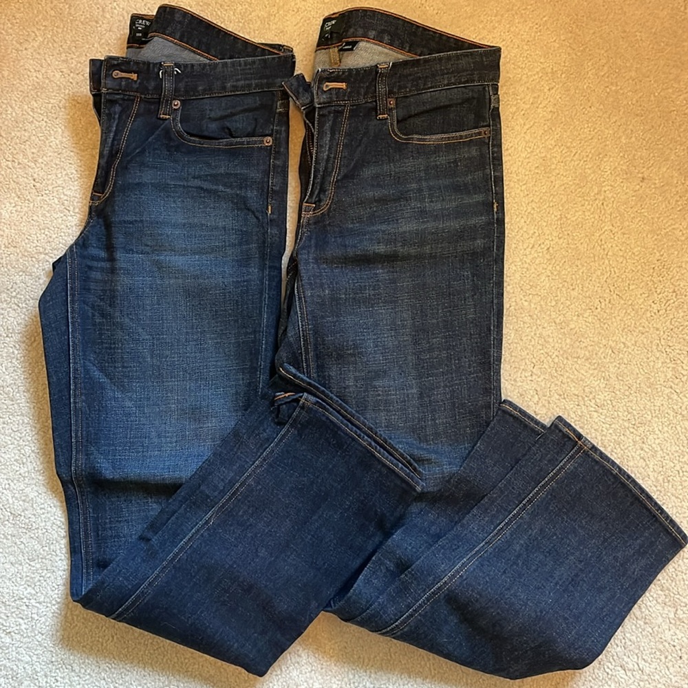 JCrew matchstick stretch jeans lot